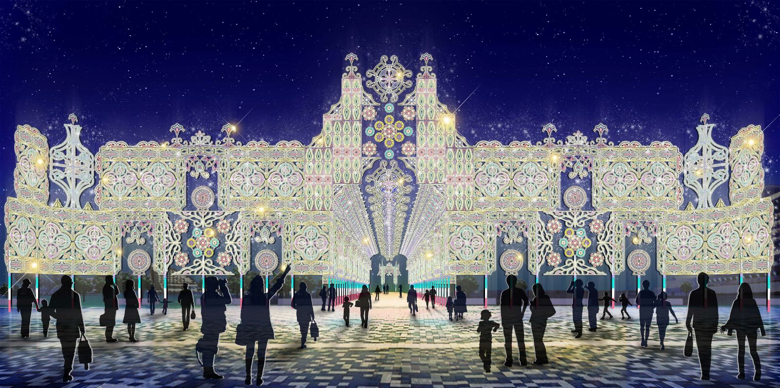 2026年神戸ルミナリエ_フロントーネ・ガレリアイメージ