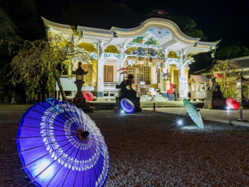 武雄神社（武雄のあかりめぐり）