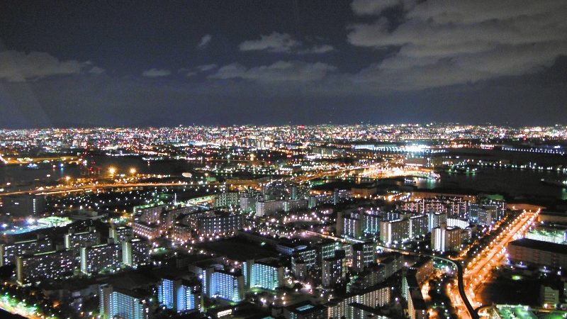 さきしまコスモタワー夜景