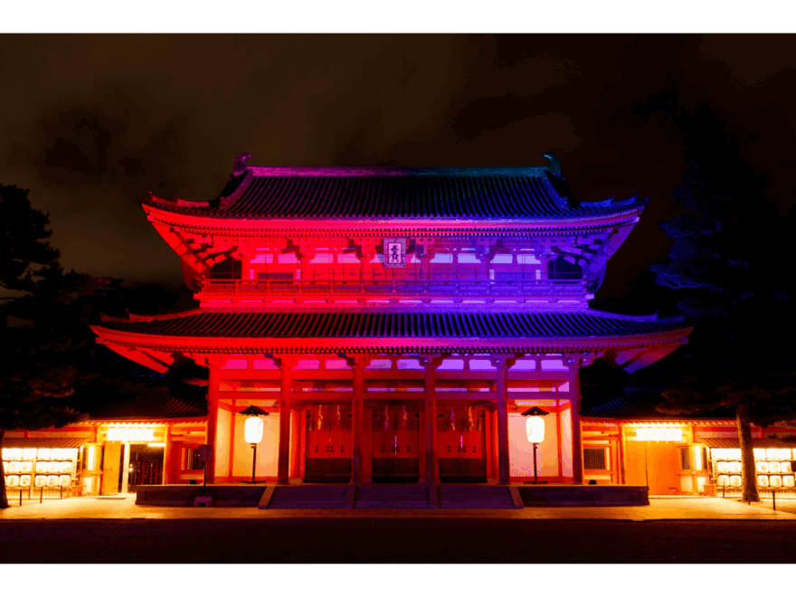 NAKEDヨルマイリ 平安神宮（京都）｜2025年ライトアップイベント開催情報