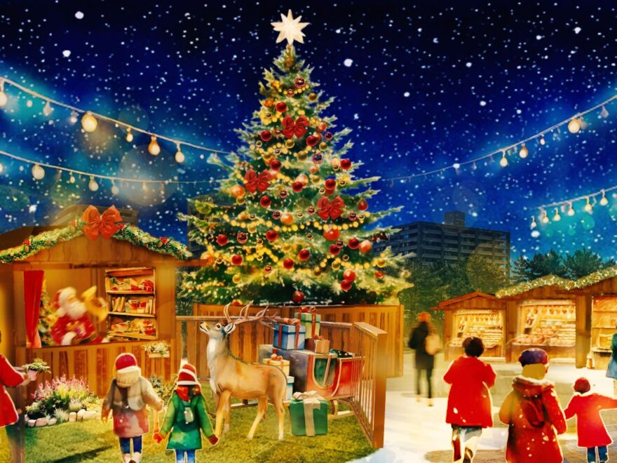 サンポート高松クリスマスマーケット