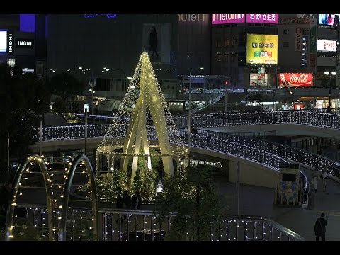 神戸三宮駅南地区デッキ（兵庫） | 2019年イルミネーション・ライトアップ情報