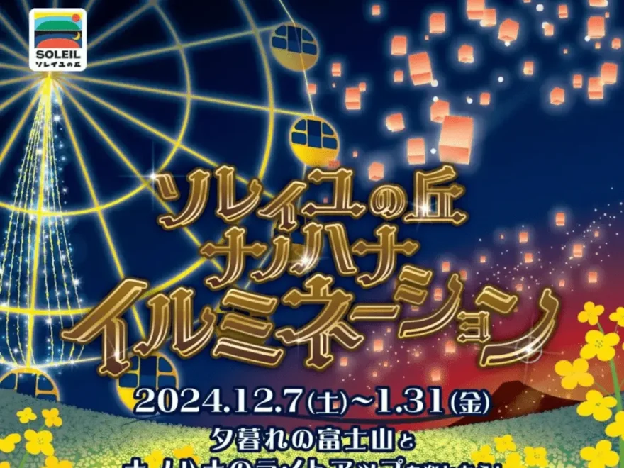 長井海の手公園 ソレイユの丘（神奈川） | 2024年イルミネーション・ライトアップ情報